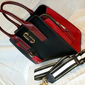 Black and red Marc Jacobs purse